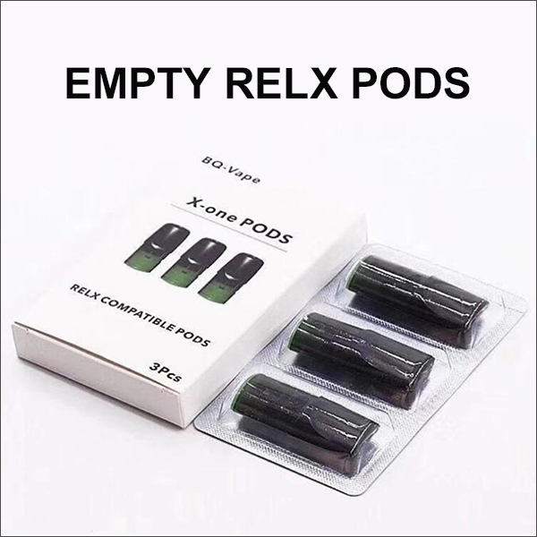 Empty Relx Compatible Pods (3-Pack）